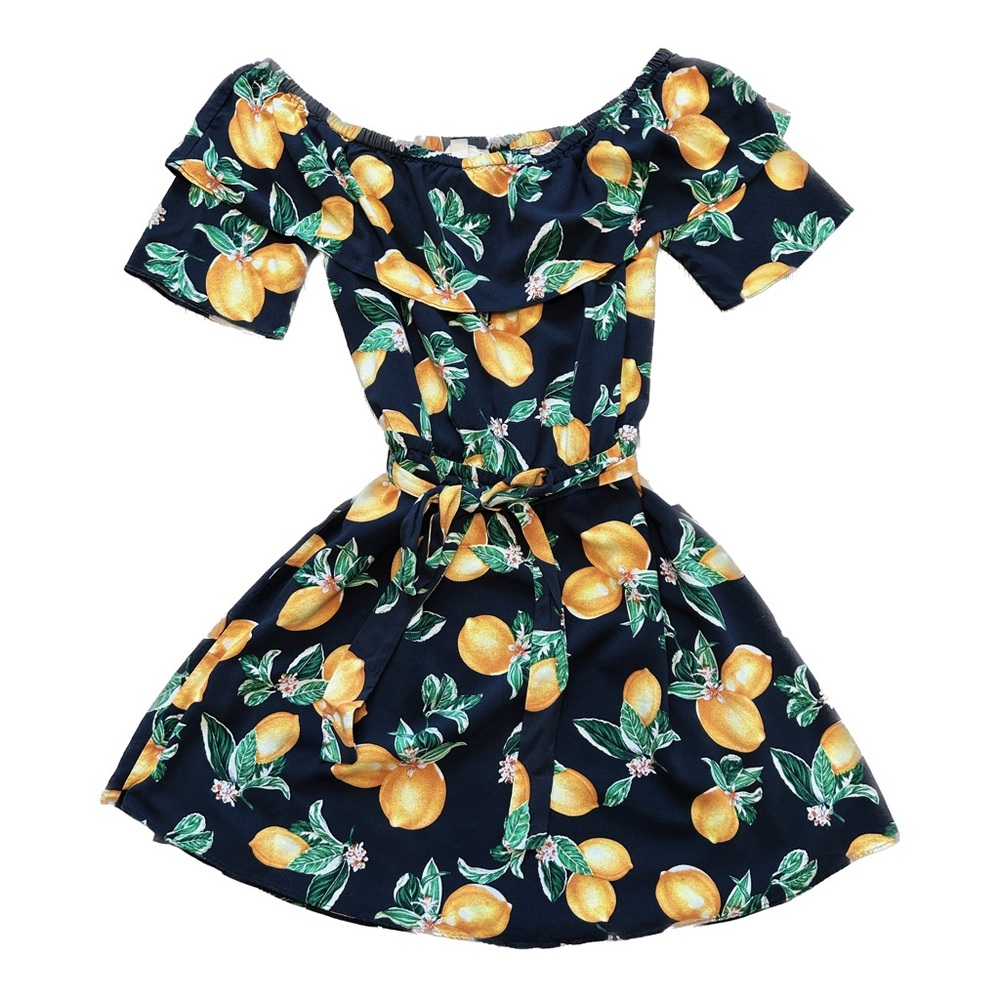 Flowy “off shoulder” Dress